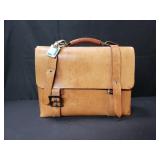 Vintage leather briefcase