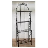 4-tier wrought iron outdoor baker