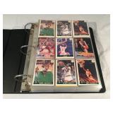 Basketball & football trading cards album