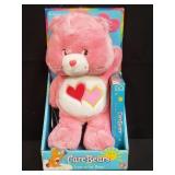 Care Bears love-a-lot bear with VHS