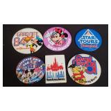 Group of vintage Disney pins PB