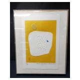 Japanese print "Poem 70-50" by Maki Haku