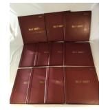 Billy Barty actor personalized sheet music binders