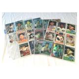 Collection of Mickey Mantle baseball trading cards