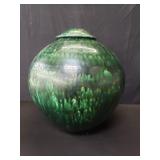 Signed studio art pottery vessel