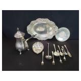 Box of silver plate ware