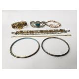Costume jewelry bracelets