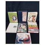 Group of Japanese art books
