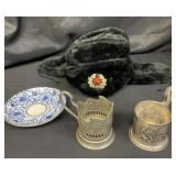 Group of vintage Soviet Russian collectibles