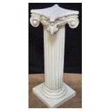 Fiberglass column pedestal