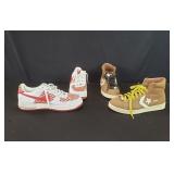 Two pairs of sneakers