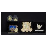 3 Disney enameled pins PB