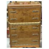 Art Deco waterfall dresser