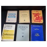 Group of vintage sheet music books