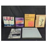 Group of Japanese books