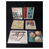 Group of vintage Japanese art books