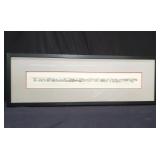 Philips S. Thal signed, "The Grand March" etching