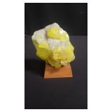 Fluorite crystal specimen