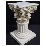 Fiberglass column pedestal