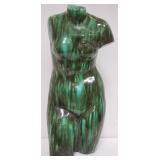 Vintage ceramic nude female torso