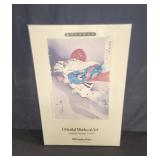 "Oriental Works of Art" exhibition poster