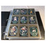 Football trading cards album