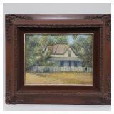 Signed oil painting on canvas