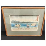 Japanese woodblock print from the series 69