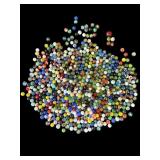 Large lot of marbles
