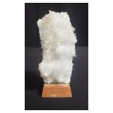 Quartz cluster crystal specimen