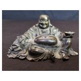 Vintage brass Buddha sculpture