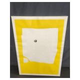 Japanese embossed lithograph "Poem 70-11" by