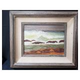 Signed L. Huston oil painting on canvas