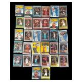 Lot of 32 NBA basketball cards