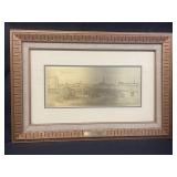 Vintage Herber Nagel hand engraving "The Kennedy
