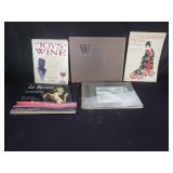 Group of large books