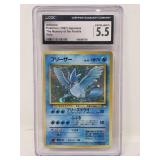 Vintage Articuno Pokémon card CGC 5.5