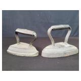 Pair of antique sad irons