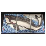 Miyamoto Musashi attacking the giant whale