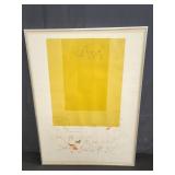 Pencil signed and numbered lithograph