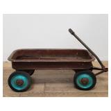 Vintage metal wagon