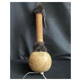 Native American style baby rattle