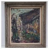 Georges Berger oil painting on canvas