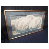 Hiroshige Japanese woodblock reprint