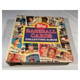 Baseball trading cards album