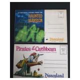 Pair of Walt Disney postcards