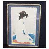 Goyo Hashiguchi signed Japanese woodblock print