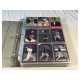 Baseball trading cards album