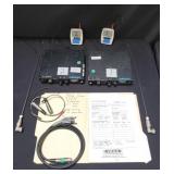 Pair of Vega Professional II model 57 receiver