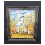 Signed oil painting on canvas